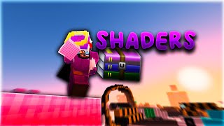 The BEST shader pack  700 sub pack  Hypixel Bedwars [upl. by Trakas270]