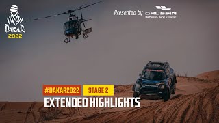 Extended highlights of the day presented by Gaussin  Stage 2  Dakar2022 [upl. by Nahtaoj37]