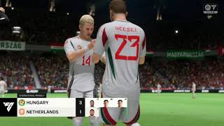 EA FC 24  Magyarország  Hollandia [upl. by Ortiz491]