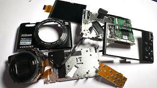 Nikon Coolpix S7000 black assembly of parts [upl. by Flori270]