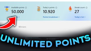 UNLIMTED POINTS METHOD Microsoft Rewards [upl. by Sitoiyanap285]