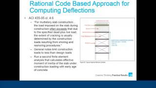 Incremental and Total LongTerm Deflection Calculation Using SAFE [upl. by Aimil]