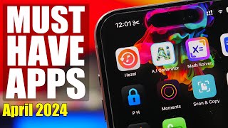 10 iPhone Apps You MUST HAVE  April 2024 [upl. by Llenra]