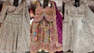 Buy Original Designer Lehenga Collection At Best Price  Chandni Chowk Delhi [upl. by Aneerbas307]