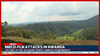 Victims of the Nyungwe forest ambush by the MRCDFLN terror group remembered [upl. by Akinot]