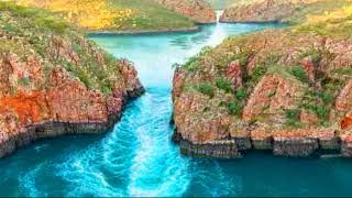 Horizontal Falls at Talbot Bay Kimberley Western Australia [upl. by Clevie]