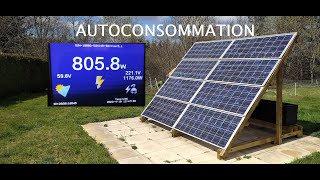 Installation solaire autoconsommation DIY solar panels [upl. by Hyacinthia951]