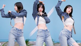 230426 리이나 RIINA 하이키 H1KEY ATHLETIC GIRL 4K 60P 직캠 김포공항 이륙데이 버스킹 by DaftTaengk [upl. by Elisha]