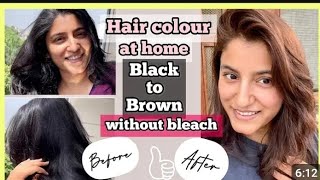 Best hair color shades viral hair color shadeshair dye at home [upl. by Three]