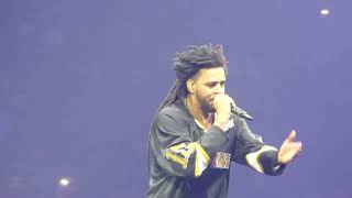 JCole  quotMiddle Childquot Live in Cleveland [upl. by Veriee257]