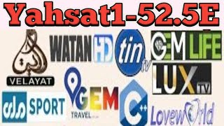 yahsat 52e dish setting  52e new update yahsat channel list update [upl. by Peggy462]