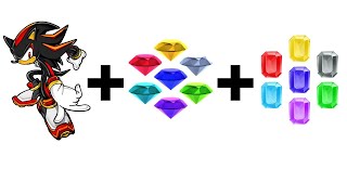 Shadow  7 Chaos Emeralds  7 Sol Emeralds [upl. by Gwenora]