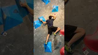 HARD SLAB🤯 climbing climber boulder bouldering [upl. by Shaffert]