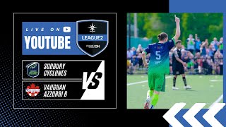 07272024  L1O Mens L2  Sudbury Cyclones vs Vaughan Azzurri B [upl. by Aruasor985]