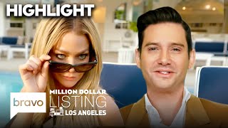 Josh Flagg Gets Denise Richards To Help With A Promo  Million Dollar Listing LA S15 E9  Bravo [upl. by Rozelle608]