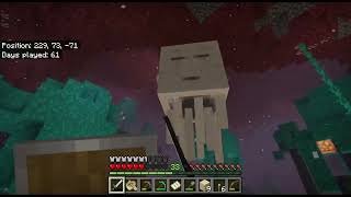 Best Nether Forest with Endermans gust and Magma cube in Minecraft [upl. by Nomae868]