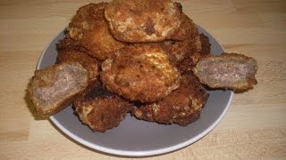 Comment faire des beignets de champignons farcies  Recette facile [upl. by Poland]