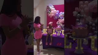 Cardi B Shared NEW video of Kultures Birthday Celebration [upl. by Jallier]