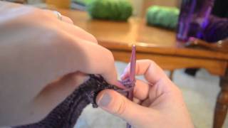 Knitting for beginners How to cast off [upl. by Hulbert]