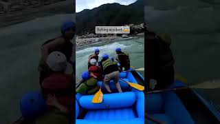 Rishikesh rafting gone wrong 💀 [upl. by Adnawt]