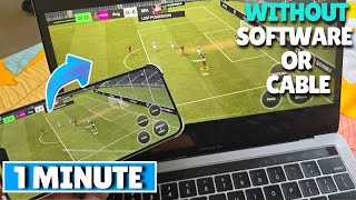 How to screen Mirror iPhone to Mac 2024 play gamewatch NetflixYouTube all [upl. by Leahcimaj417]