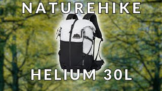 NEW BUDGET FASTPACK Naturehike Helium 30L Review [upl. by Terrie]