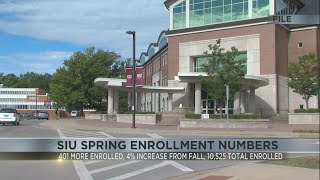 SIU Spring enrollment numbers up [upl. by Hammad853]