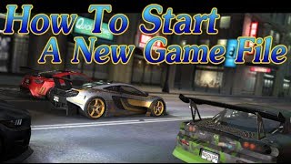 NFS No Limits  How To Erase Your Account and Start Over From Point Zero [upl. by Aleakim57]