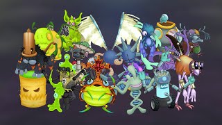 ALL Monsters Ethereal Workshop Fanmade  My Singing Monsters [upl. by Ahsirtap]