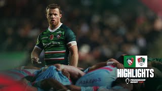 Highlights Leicester Tigers v Coventry Rugby  Round Two  Premiership Rugby Cup [upl. by Buxton780]