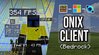 DESCARGAR ONIX CLIENT PARA MINECRAFT BEDROCK 12061 [upl. by Iaht]