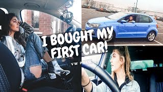 I BOUGHT MY FIRST CAR VLOG VW POLO  Mollerina [upl. by Gudrun25]