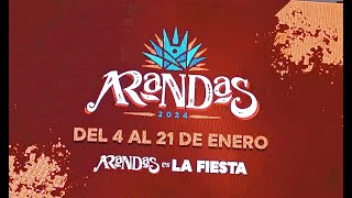 Destapan detalles feria de Arandas Jalisco 2024 [upl. by Deloris]