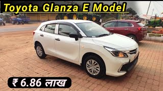 Toyota Glanza E Model  2024 Detailed Review glanza [upl. by Kass680]