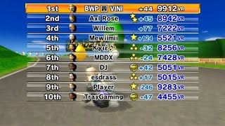 mario kart wii wiimmfi worldwide races 109 [upl. by Collier]