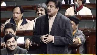 Matters of Urgent Public Importance Sh Shatrughan Sinha 29122011 [upl. by Karsten]