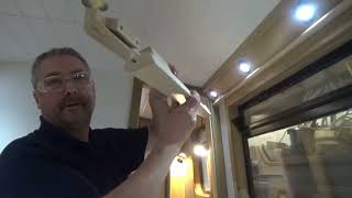 Narrowboat Build Update Install Easy Fit Kinetic 12v strip Lights [upl. by Milt]