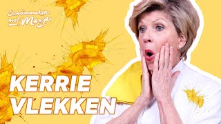 Kerrievlekken verwijderen uit je kleding 💦 Schoonmaken met Marja Middeldorp [upl. by Box]