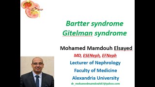 Bartter Gitelman syndromes [upl. by Lahcim]