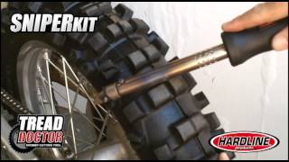 Tread Doctor Knobby Cutting Tool amp Sniper Head Video [upl. by Ymor15]