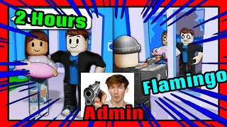 2 Hours of Flamingo Roblox Admin Abuse [upl. by Winchell596]