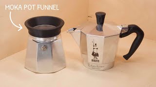 I 3d printed this funnel for my moka pot [upl. by Nine463]