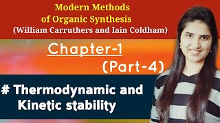 Thermodynamic and kinetic stabilityThermodynamic and kinetic enolates CSIRNET  GATE  IITJAM [upl. by Lynna664]