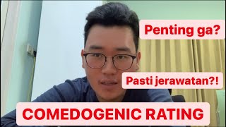 COMEDOGENIC RATING PASTI JERAWATAN [upl. by Gean]