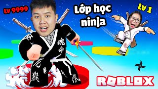 Tham gia lớp học huấn luyện Ninja top 1 thế giới siêu khó bqThanh và Ốc Ai Tốt Nghiệp [upl. by Beitris]