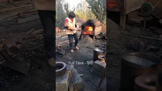 Handmade forged iron pot construction [upl. by Haney220]