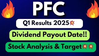 PFC Share Target  PFC Q1 Results 2025  PFC Share Latest News  PFC Share news today [upl. by Aidnis]