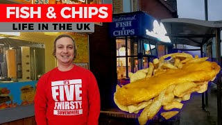 My first FISH AND CHIPS for YEARS British Food and Welsh History [upl. by Felecia]