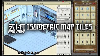 Preview of the Scifi Isometric Map Tiles [upl. by Ilrebma197]