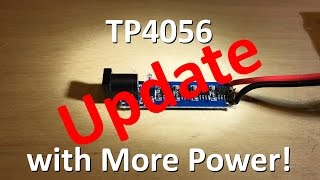 High Current TP4056 Module Update  12v Solar Shed [upl. by Kathleen]